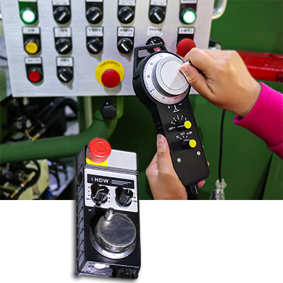 牙板调整装置 (手摇轮)